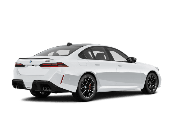 BMW M5  - Back view BMW M5  - Back view