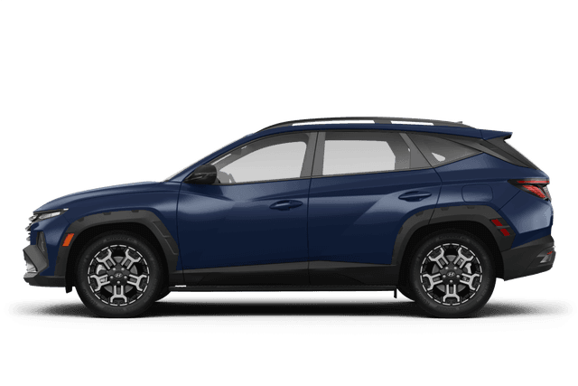 Hyundai Tucson  - Side view Hyundai Tucson  - Side view